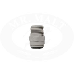 Connector 1/2 M d. 12,7 BSPT adapter JG