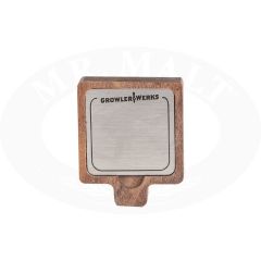 GrowlerWerks wooden tap handle - short