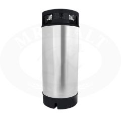 Stainless steel keg 18 l with border