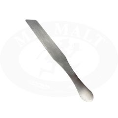 Stainless steel foam-cutting spatula