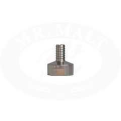 BT G 3/4" to 12 mm hose barb adapter