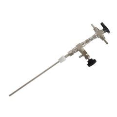 Manual stainless steel counter pressure filler