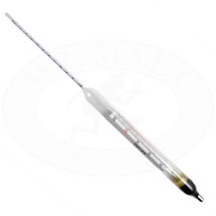 Saccharometer 0-11 - 0,1% w/thermometer