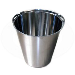 Stainless steel bucket 15 l